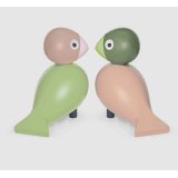 Kay B Turtelduer Grøn/Rosa